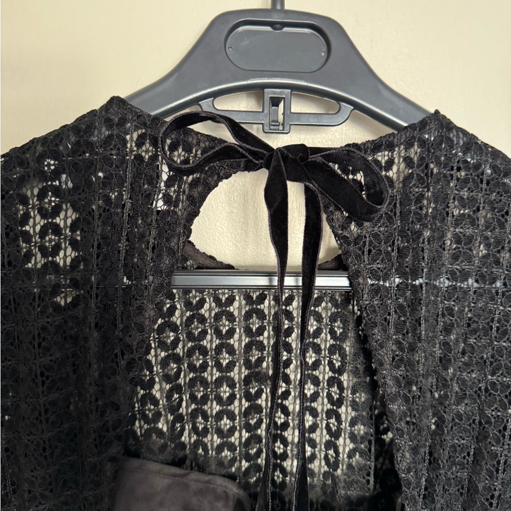 Anthropologie Maude Adeline Long Sleeve A-Line Maxi Dress - Size S - BNWT - Picture 10 of 11